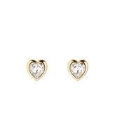 Ted Baker Jewelry Han: Crystal Heart Earrings For Women