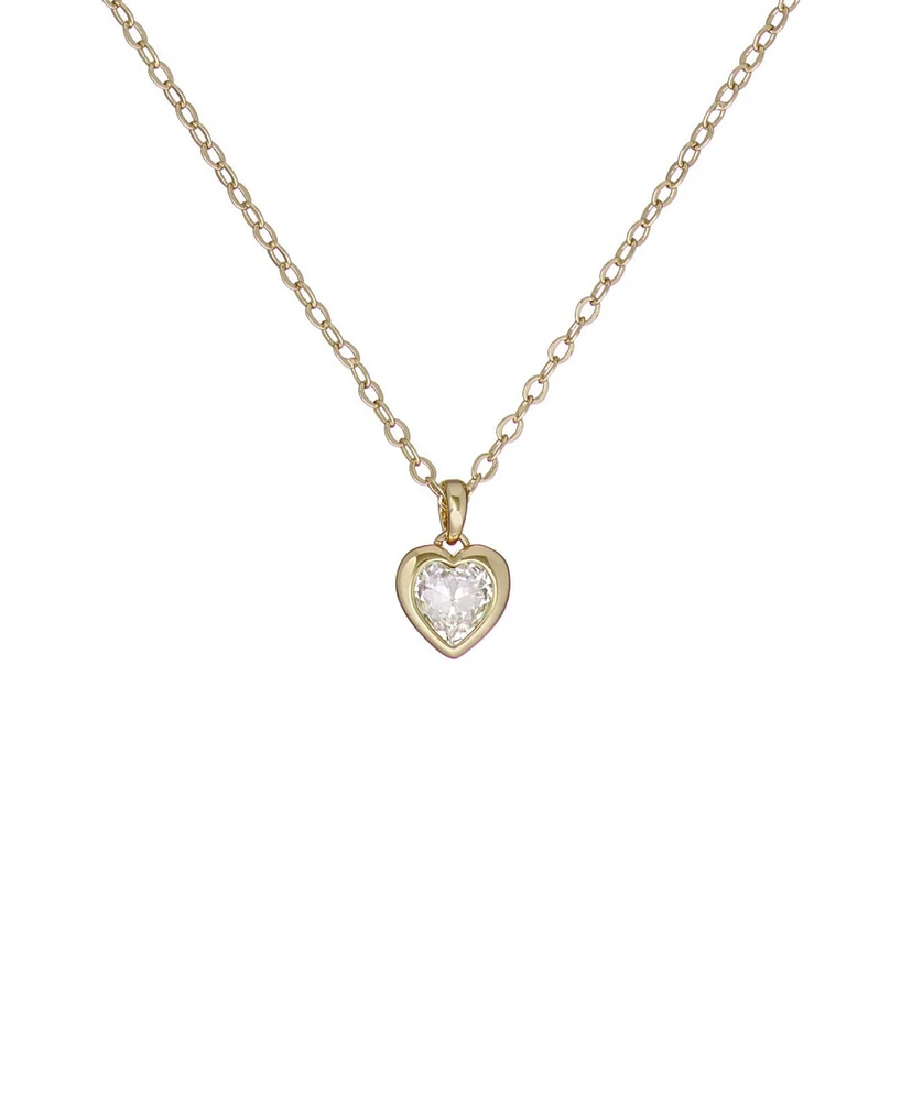 Ted Baker Jewelry Hannela: Crystal Heart Pendant Necklace For Women