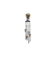 23" Long Archangel Barachiel Round Top Wind Chime