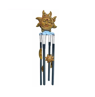 23" Long Celestial Round Top Wind Chime