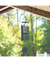 34" Long Black Traditional Tuned Wind Chime