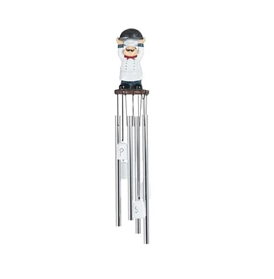 23" Long Chef Round Top Wind Chime