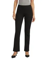 Jag Women's Mid Rise Bootcut Pull-On Pants