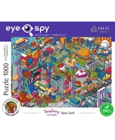 Trefl Prime Puzzles 1000 Piece Uft Eye Spy Puzzle - Imaginary Cities- New York, Usa