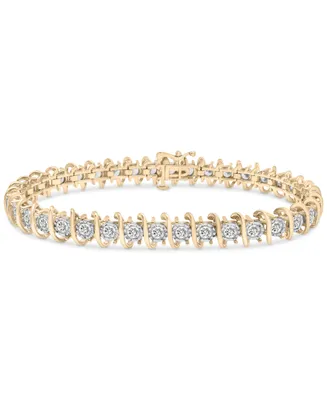 Diamond Tennis Bracelet (3 ct. t.w.) in 10k Gold, Created for Macy's