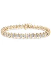 Diamond Tennis Bracelet (3 ct. t.w.) in 10k Gold, Created for Macy's