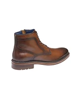 Johnston & Murphy Men's Benton Leather Plain Toe Boots