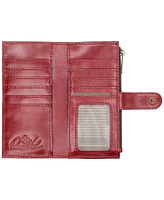 Patricia Nash Nazari Embossed Leather Wallet