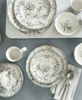 222 Fifth Adelaide Toile 16 Piece Dinnerware Set, Service for 4