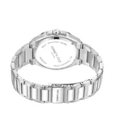 Kenneth Cole New York Dress Men's Silver-Tone Stainless Steel Watch 43.5mm