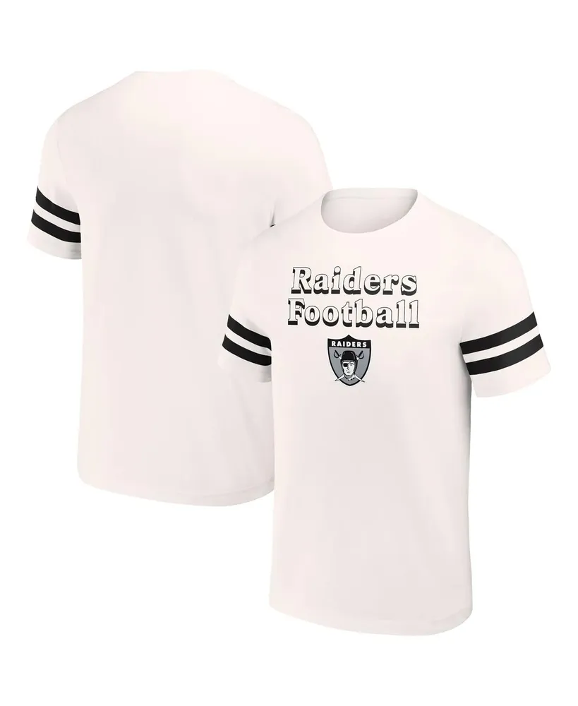 Men's Nfl x Darius Rucker Collection by Fanatics Cream Las Vegas Raiders Vintage-Like T-shirt