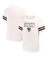 Men's Nfl x Darius Rucker Collection by Fanatics Cream Las Vegas Raiders Vintage-Like T-shirt