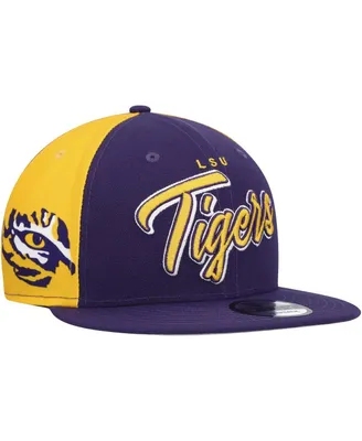 Men's New Era Purple Lsu Tigers Outright 9FIFTY Snapback Hat