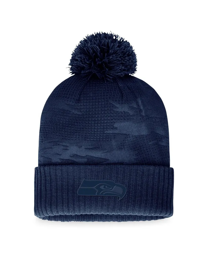 Youth Seattle Seahawks Navy Basic Cuffed Knit Hat