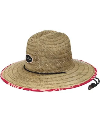 Women's Hurley Natural Capri Straw Lifeguard Primary Logo Hat