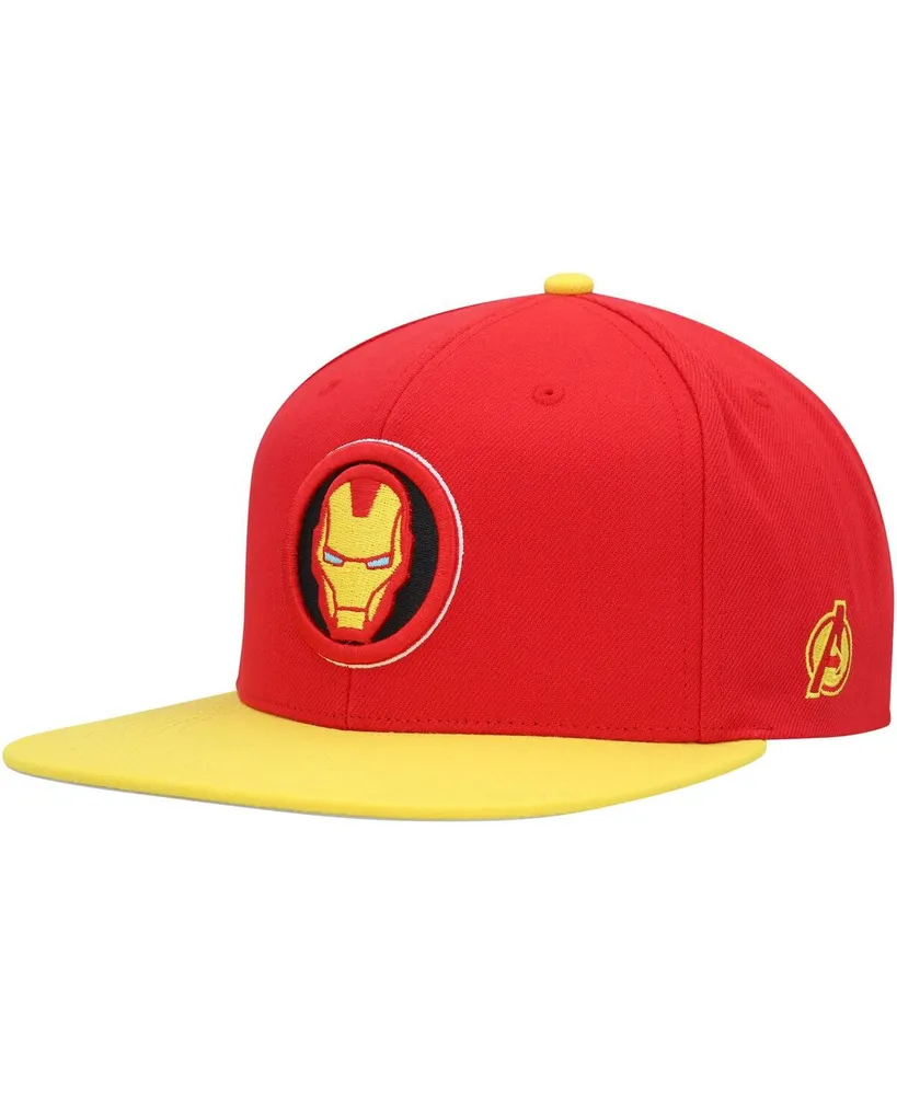 Men's Marvel Red Iron Man Snapback Hat