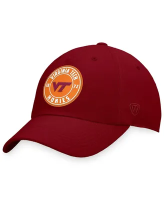 Men's Top of the World Maroon Virginia Tech Hokies Region Adjustable Hat