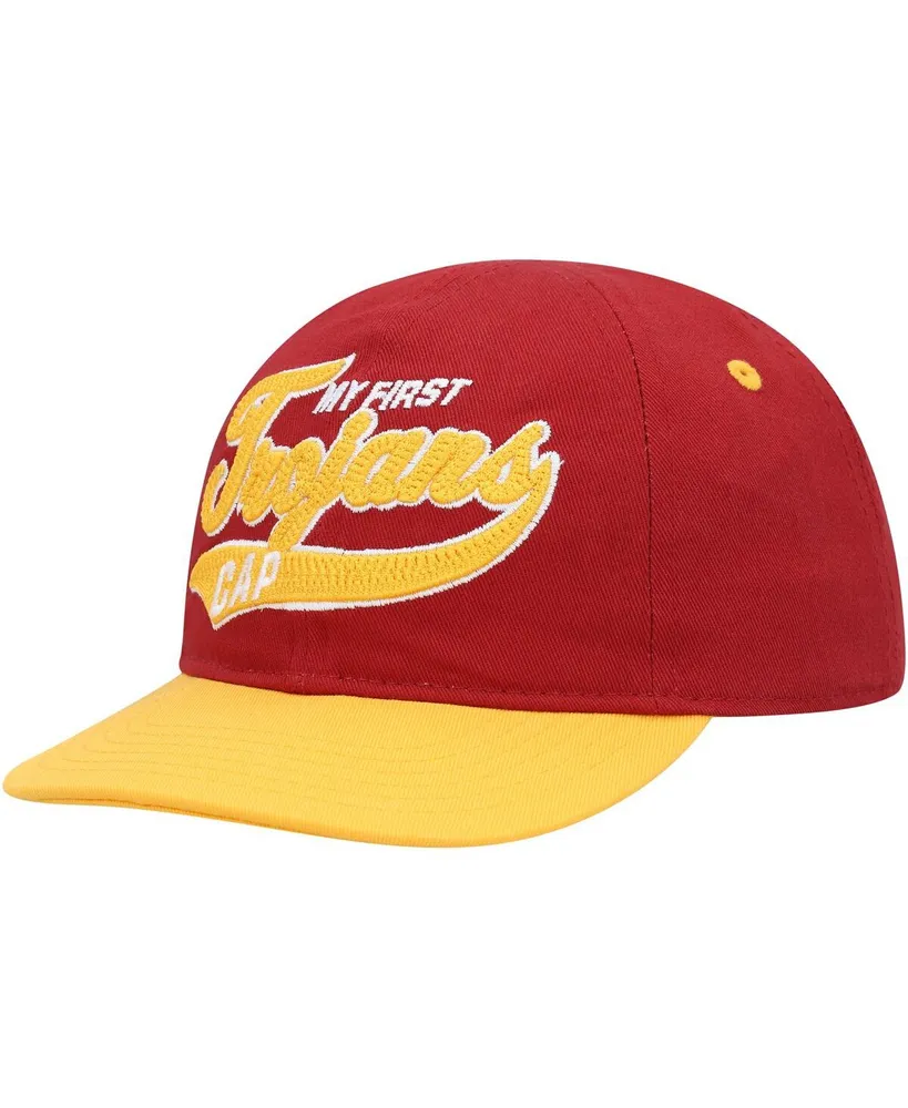 Infant Boys and Girls Cardinal, Gold Usc Trojans Old School Slouch Flex Hat