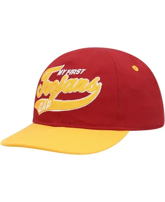 Infant Boys and Girls Cardinal, Gold Usc Trojans Old School Slouch Flex Hat