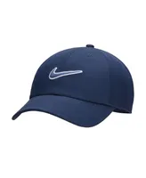 Men's Nike Navy Swoosh Lifestyle Club Adjustable Performance Hat