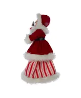 Kurt Adler 17.25" Kringle Klaus Peppermint Mrs. Claus