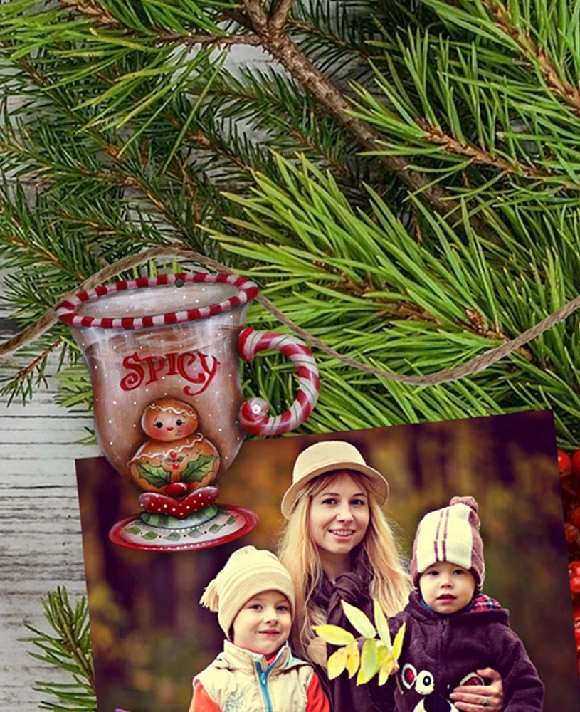 Designocracy Sweet and Spicy Season Christmas Clip-On Ornaments Set of 6 J. Mills-Price