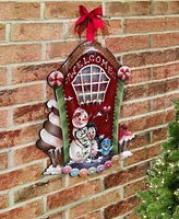 Designocracy Season of Sweet Christmas Wooden Wall Decor Door Decor J. Mills-Price