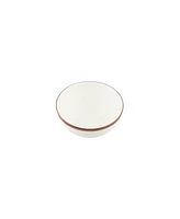Porland Copper Line 12 Piece Dinnerware Set, Service for 4