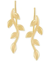 Vine Ear Climbers in 10k Gold