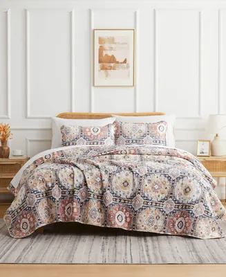 Southshore Fine Linens Kilim Oversized 3 Piece Quilt Set