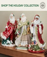 Fitz and Floyd Studio Collection 13-Inch Gregorian Santa Figurine