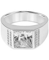 Men's Lab-Created White Sapphire (6-1/3 ct. t.w.) Ring Sterling Silver