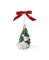 Spode Rudolph 2 Piece Ornament Set