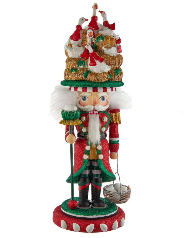 Kurt Adler 18" Hollywood 12 Days of Christmas Nutcracker