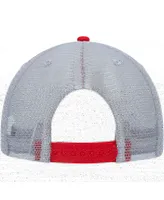 Men's Colosseum Scarlet, Gray Rutgers Scarlet Knights Snapback Hat