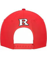 Men's Colosseum Scarlet Rutgers Scarlet Knights Positraction Snapback Hat