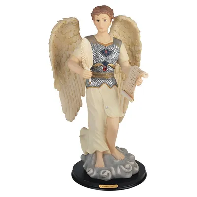 Fc Design 24"H Archangel Gabriel Statue The Messenger Angel Holy Figurine Religious Decoration Home Decor Perfect Gift for House Warming, Holidays and