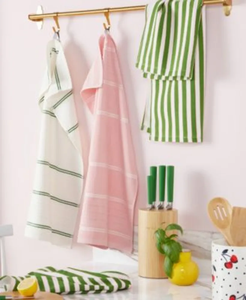 Kate Spade New York Botanical Stripe Table Linens Collection