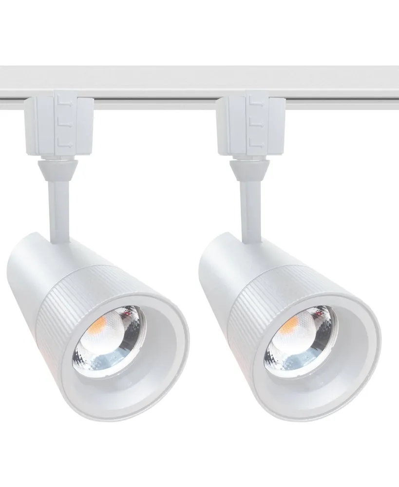 Pro Track Dunne 4-Head Led Ceiling Track Light Fixture Kit Floating Canopy Spot