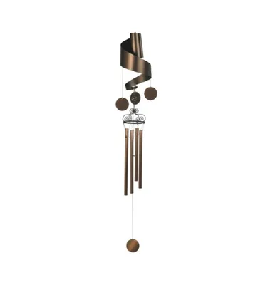 42" Long Bronze Copper Contemporary Wind Chime