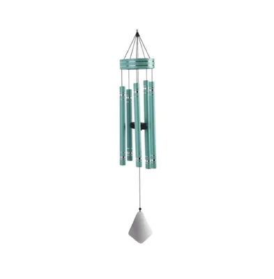 36" Long Tuned Traditional Teal Wind Chime