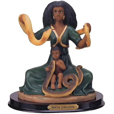 Fc Design 7.5"H Santa Martha the Dominadora Statue Lady Holy Figurine Religious Decoration Home Decor Perfect Gift for House Warming, Holidays and Bir