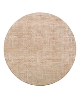 Livabliss Masterpiece High-Low Mpc-2312 6'7" x Round Area Rug