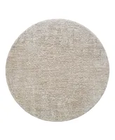 Livabliss Masterpiece High-Low Mpc-2322 5'3" x 5'3" Round Area Rug