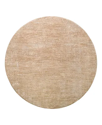 Livabliss Masterpiece High-Low Mpc-2306 5'3" x Round Area Rug