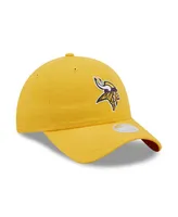 Women's New Era Gold Minnesota Vikings Core Classic 2.0 9TWENTY Adjustable Hat