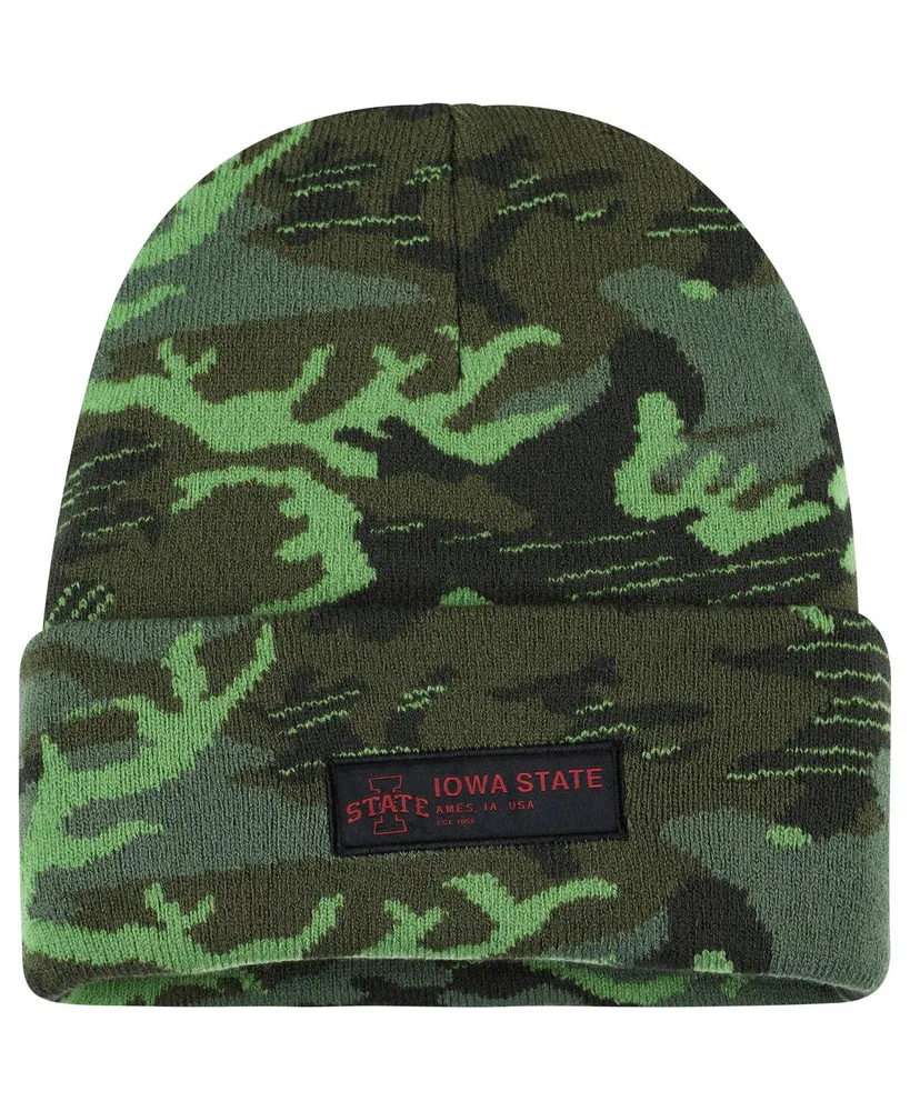 Men's Nike Camo Iowa State Cyclones Veterans Day Cuffed Knit Hat