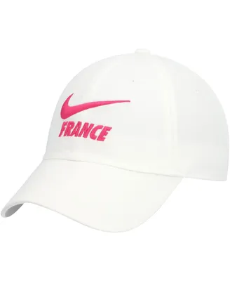 Women's Nike White France National Team Campus Adjustable Hat