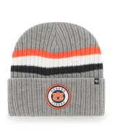 Men's '47 Brand Charcoal Auburn Tigers Highline Cuffed Knit Hat