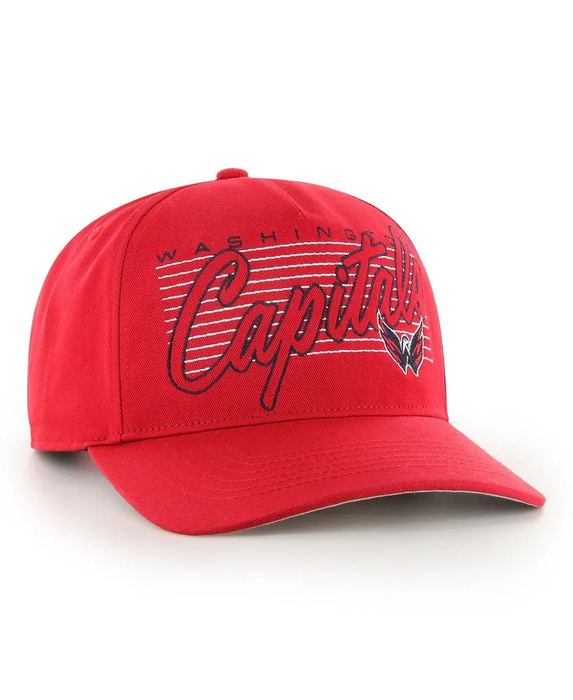 Men's '47 Brand Red Washington Capitals Marquee Hitch Snapback Hat
